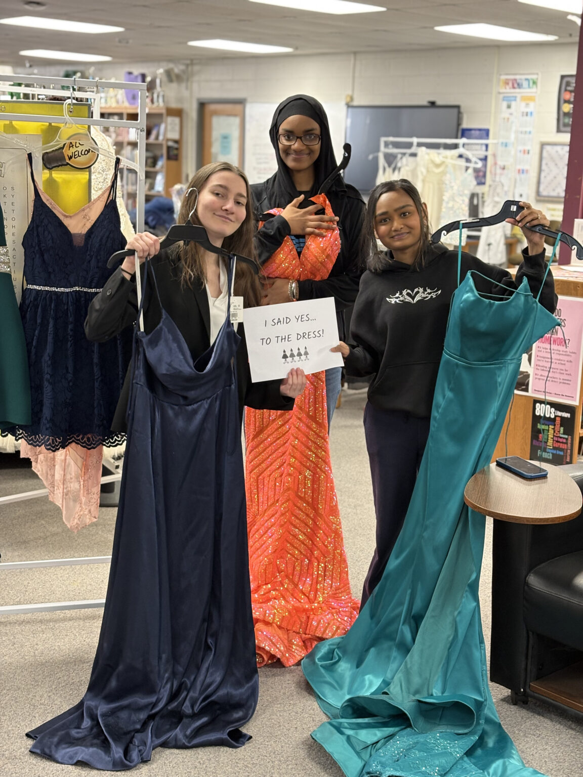 Students shop for free dresses and suits at the Prom Fair - Great PA ...