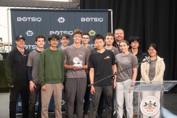 Two Fox Chapel Area High School teams won awards at the BotsIQ state finals competition.